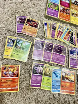 Pokemon TCG Sun/Moon Era Rares Bulk Lot 614 Cards, Gengar, Mimikyu, Sylveon - Image 2