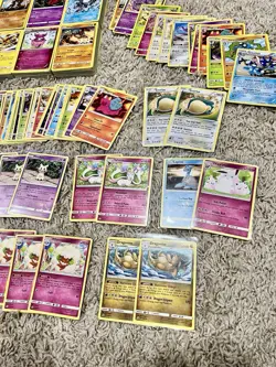 Pokemon TCG Sun/Moon Era Rares Bulk Lot 614 Cards, Gengar, Mimikyu, Sylveon - Image 4