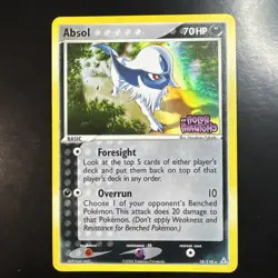 Absol 18/110 Pokemon Ex Holon Phantoms Reverse Holo Card TCG - Image 1