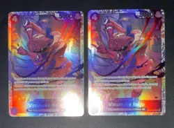 One Piece Legacy of the Master Vinsmoke Reiju SR English OP12-063. 2 CARDS! - Image 1