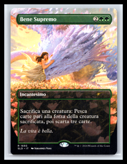 MTG Bene Supremo Greater Good Secret Lair #1693 Regular Borderless Rare Card - Image 1