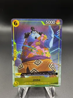 Jinbe ST29-005 Parallel Starter Deck Promo One Piece Card English X2 - Image 3