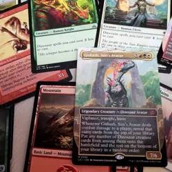 Gishath, Sun's Avatar Commander Deck - Complete 100 Cards **DINOSAURS Tribal** - Image 1