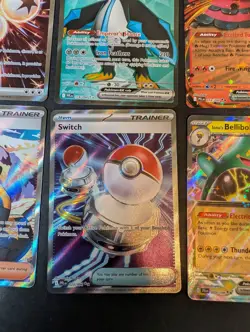 10 Pokemon Card Lot All EX/Full Art/ Ace Spec Nm S&V and Mega Evolutions - Image 4