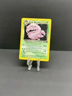 Pokemon Card - Dark Weezing Team Rocket 31/82 Rare NM/LP - Image 1