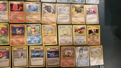 Lot Of 60 Vintage Pokemon Cards: First Edition, Rare, Mod Played - Image 4