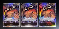 Kaido OP08-079 SR Two Legends One Piece TCG. 3 CARDS! - Image 1
