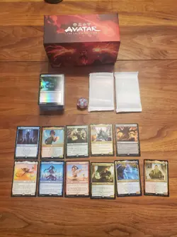 Magic the Gathering Avatar Rare Cards Lot Of 136 Cards Mythic Rare + Foil Lands - Image 1