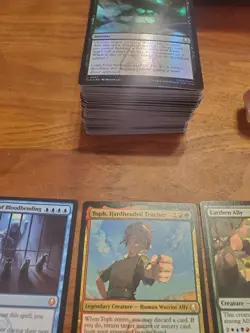 Magic the Gathering Avatar Rare Cards Lot Of 136 Cards Mythic Rare + Foil Lands - Image 2