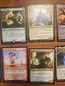 Magic the Gathering Avatar Rare Cards Lot Of 136 Cards Mythic Rare + Foil Lands - Image 5