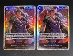 2025 One Piece Legacy of the Master Monkey.D.Dragon SR. EN. OP12-094 2 CARDS! - Image 1