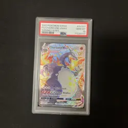 2021 Pokemon TCG Charizard VMAX Shining Fates Holo Card SV107/SV122 - Image 1
