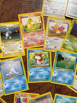 VINTAGE POKEMON CARDS LOT 25 cards! *German* LP - Image 2