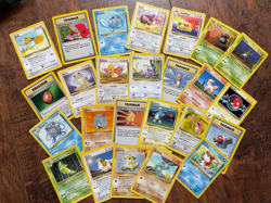 VINTAGE POKEMON CARDS LOT 25 cards! *German* LP - Image 1
