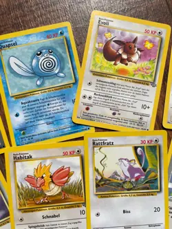 VINTAGE POKEMON CARDS LOT 25 cards! *German* LP - Image 2
