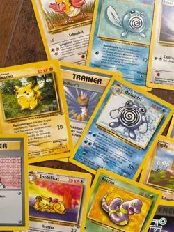 VINTAGE POKEMON CARDS LOT 25 cards! *German* LP - Image 2