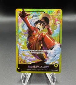 (X4) Monkey.D.Luffy ST29-001 Leader Card Starter Deck One Piece Cards English - Image 5