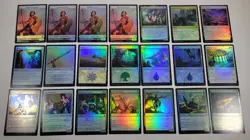 Lot Of 115 Theros Beyond Death Foils, Full Art Lands - Magic The Gathering Cards - Image 3