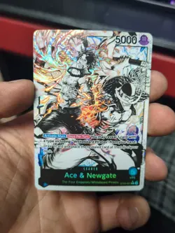 Ace & Newgate ST22 002 Alt Art Leader One Piece Card TCG - Image 1