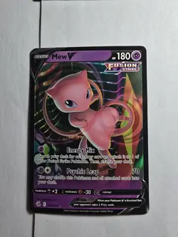 Lot of 7 Pokemon TCG Holo Cards Mew V Eldegoss V Iron Treads ex Drapion VSTAR - Image 2