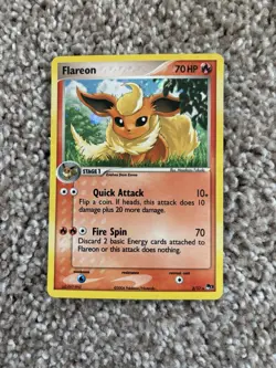 Flareon 2/17 - Holo Rare Pop Series 3 Promo Set TCG - Pokemon Card - NM/LP - Image 1