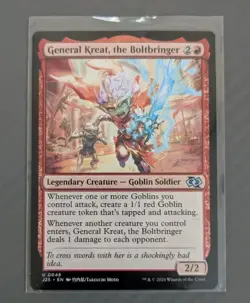 General Kreat, the Boltbringer (Anime) Foundations Jumpstart Regular NM U 0048 - Image 1