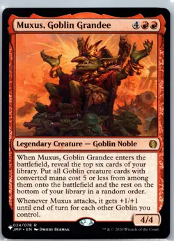 Magic The Gathering Muxus, Goblin Grandee The List MTG - Image 1