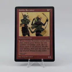 Goblin Recruiter Visions Mtg Magic the Gathering - Image 1