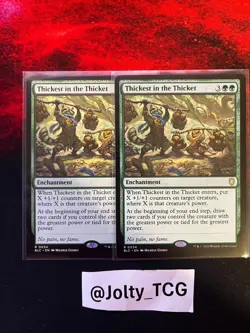 Thickest in the Thicket Commander: Bloomburrow Regular - Image 1