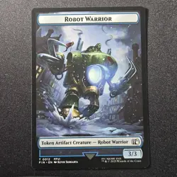 Sephiroth, One-Winged Angel // Robot Warrior Double-Sided Token - T - FIN - 0024 - Image 2