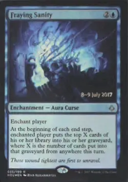 Fraying Sanity - Hour of Devastation: #35, Magic: The Gathering - Foil Lp C250 - Image 1