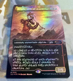 1x Mogis God of Slaughter 🔥 Borderless FOIL 🔥MTG Near Mint NM Secret Lair 9994 - Image 2