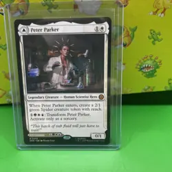 MTG Peter Parker Amazing Spider-Man, NM-Mint, English Marvel's Spider-Man - Image 1