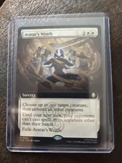 Avatar's Wrath MINT 365 Extended Art Avatar TLA MTG Rare Unplayed Regular - Image 1