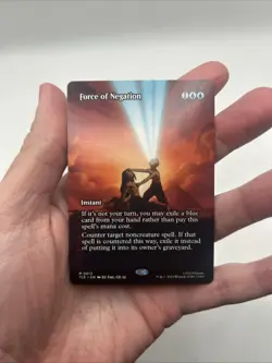 Magic the Gathering Avatar ATLA Force of Negation #0013 Extended Art Mythic MTG - Image 3