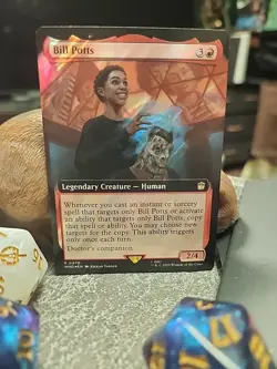 MTG Bill Potts - Extended surge foil - Dr. Who Commander #0970 - Image 1