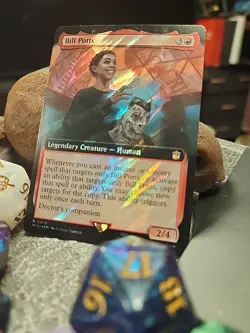 MTG Bill Potts - Extended surge foil - Dr. Who Commander #0970 - Image 2