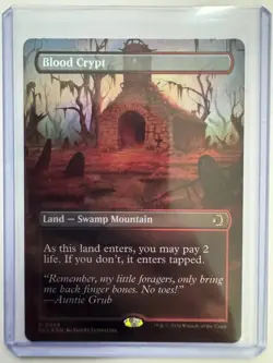 Blood Crypt (Borderless FOIL) #0349 Lorwyn Eclipsed NM ENG MTG - Image 1