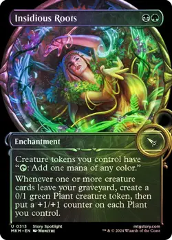 Insidious Roots Foil Showcase Murders at Karlov Manor NM MTG - Image 1