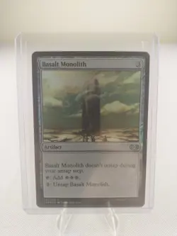 MTG Magic the Gathering Basalt Monolith #232 Double Masters LP - Image 1