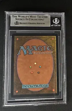 MTG lightning dragon foil promo BGS 8.5 NM-MT gorgeous, 9.5 centering - Image 2