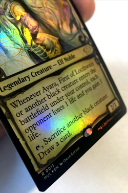 MTG Ayara, First of Locthwain FOIL March of the Machine Multiverse Legends 13 NM - Image 2