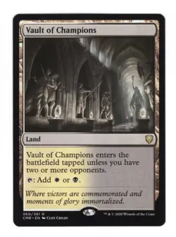 [1x] Vault of Champions Near Mint, English Commander Legends MTG Magic - Image 1