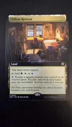 Urban Retreat (Extended Art) R Marvel's Spider-Man 283 NM - Image 1