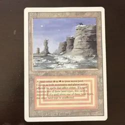 MTG: Plateau, Moderate Play, English - Revised - MP - Dual Land - Reserved List - Image 1