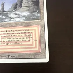 MTG: Plateau, Moderate Play, English - Revised - MP - Dual Land - Reserved List - Image 5