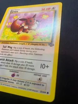 EEVEE - 51/64 - JUNGLE - POKEMON CARD - LP - Image 3