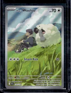 2025 Pokemon SV Journey Together JTG EN Hop's Wooloo #170/159 - Image 1