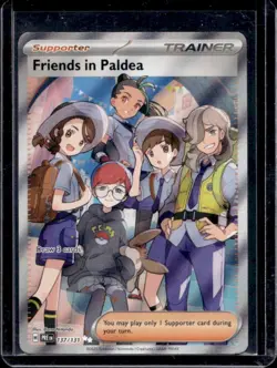 2025 Pokemon SV Prismatic Evolutions PRE EN Friends in Paldea #137/131 - Image 1