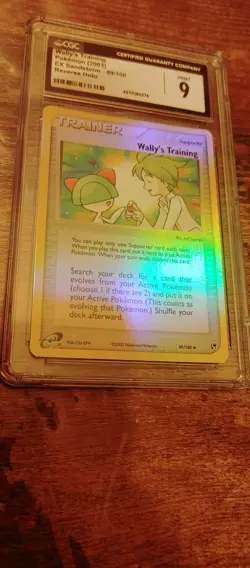 Pokemon TCG Wally's Training 2003 Reverse Holo Ex Sandstorm 89/100 - Image 5